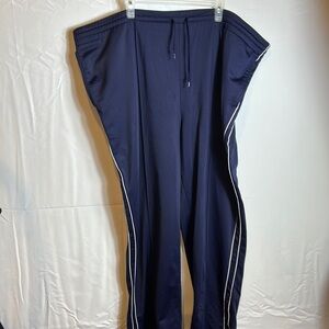 Pro Spirit Navy Blue Stretch AthleticPants XXL Zipper cuffs Gently worn
